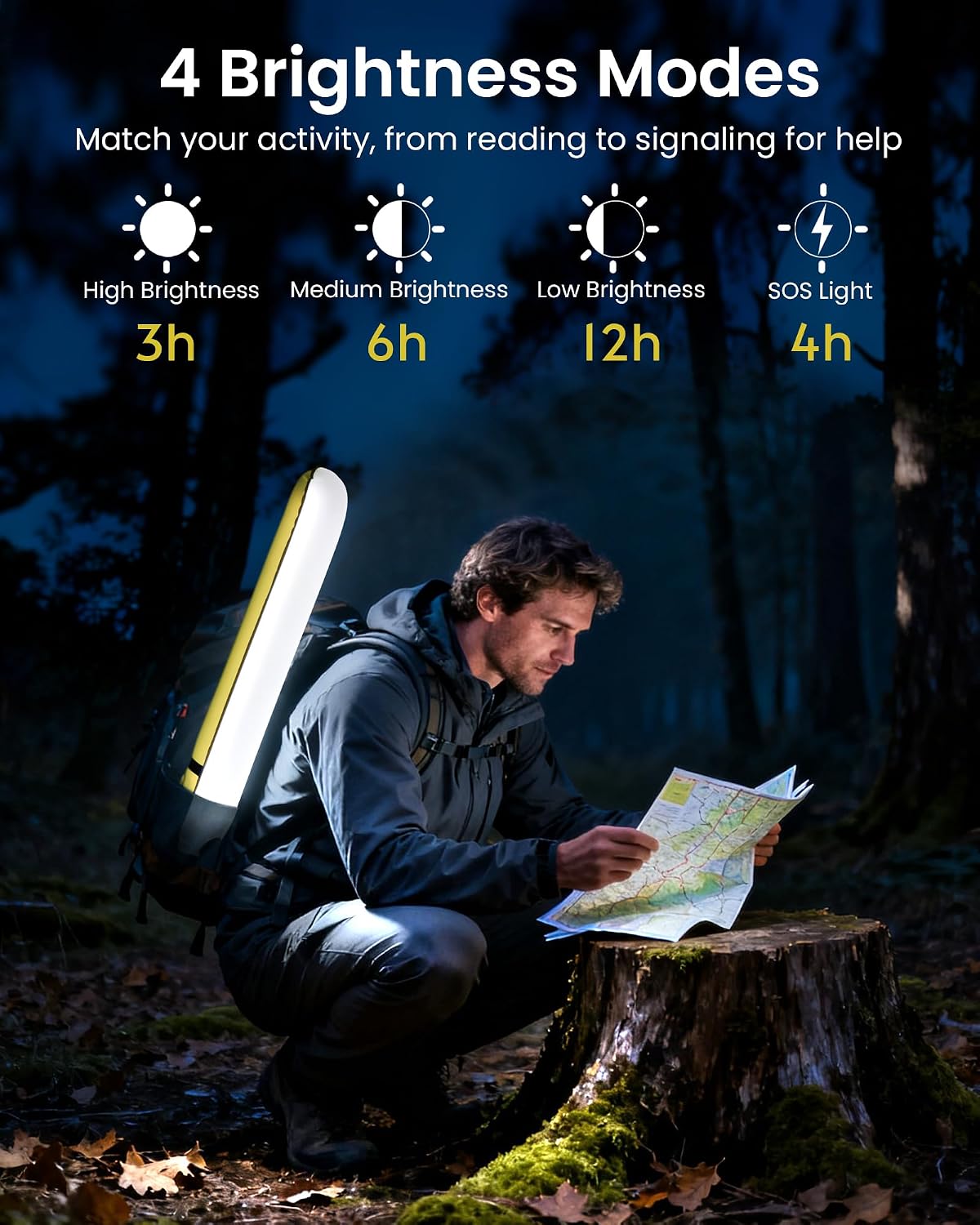Inflatable Solar Camping Lantern
