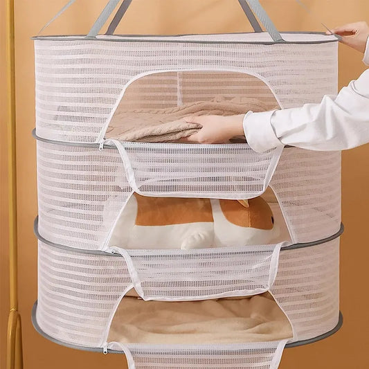3 Layers Herb Drying Hanging Mesh Net