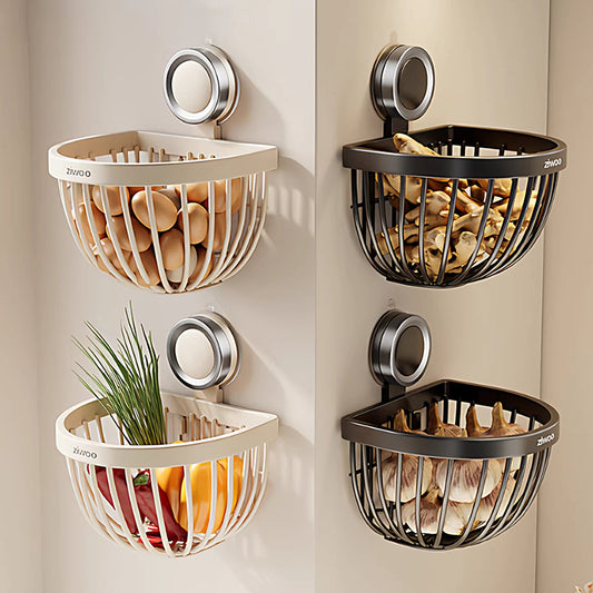 Wall-mounted Kitchen Storage Basket
