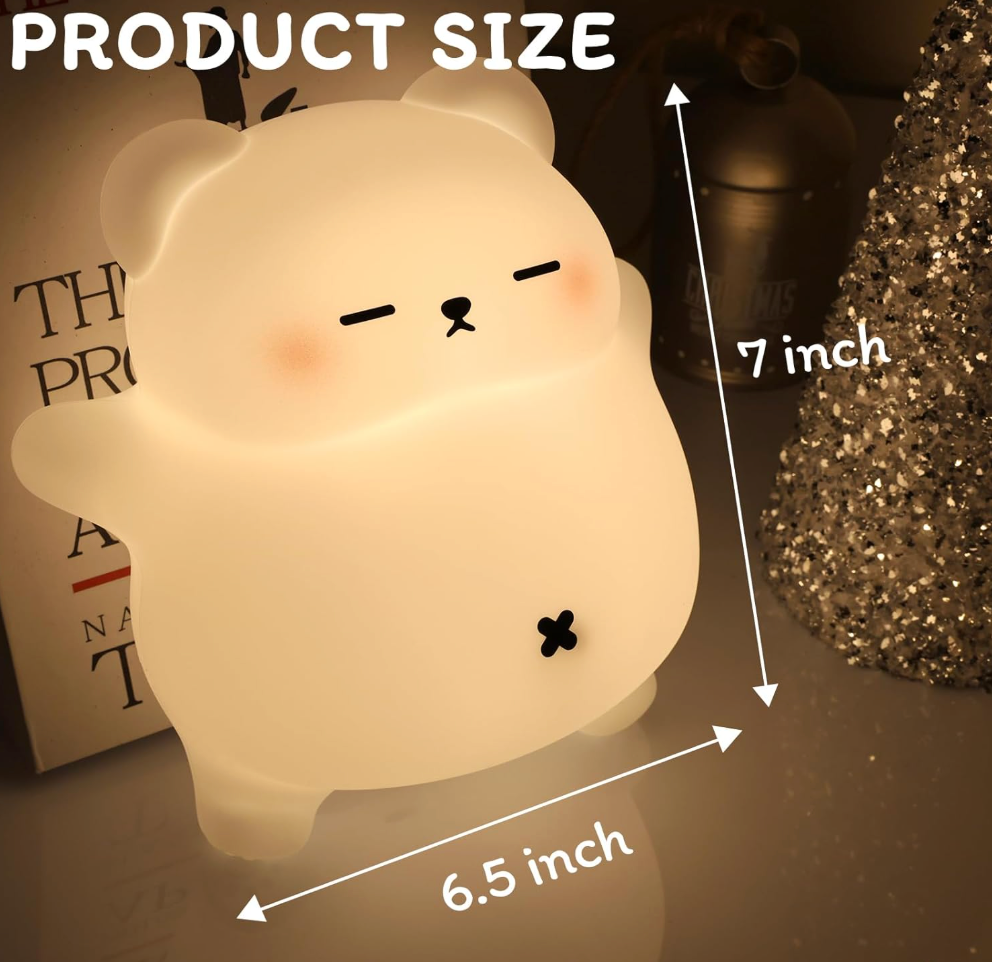 Snore White Bear Pat Lamp