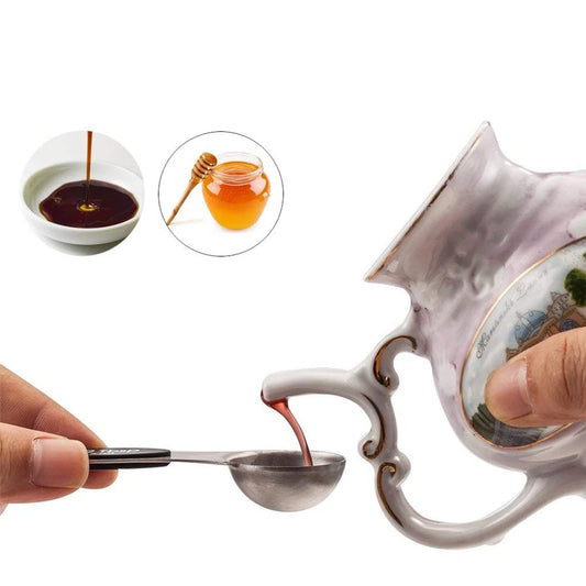 Double Sided Magnetic Stainless Steel Measuring Spoon