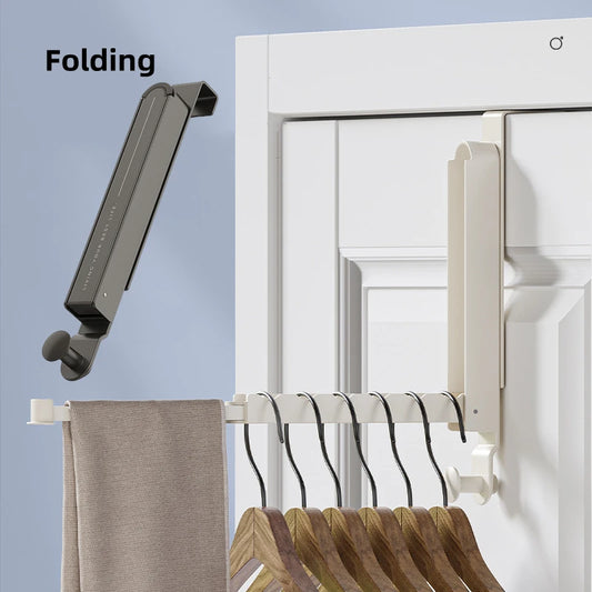No-Drill Metal Door Cloth Hanger
