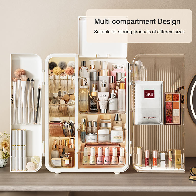 Transparent Vanity Makeup Storage Box