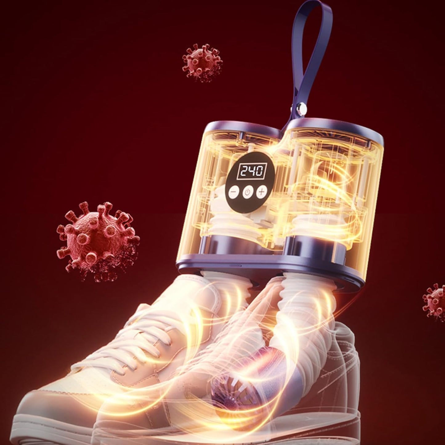 Flexible Heads Electric Shoe Drying Machine