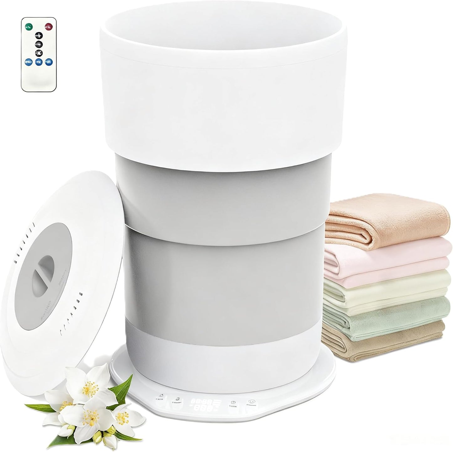 Foldable Smart Electric Bathroom Towel Heater Bucket