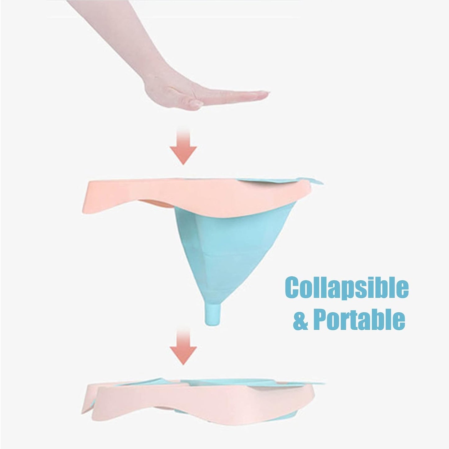 Portable & Foldable Plastic Hair Basin