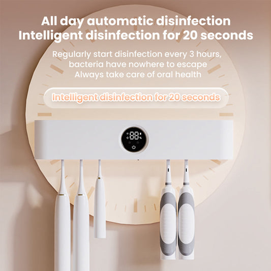 UV Toothbrush Sterilizer with Hand Sensor