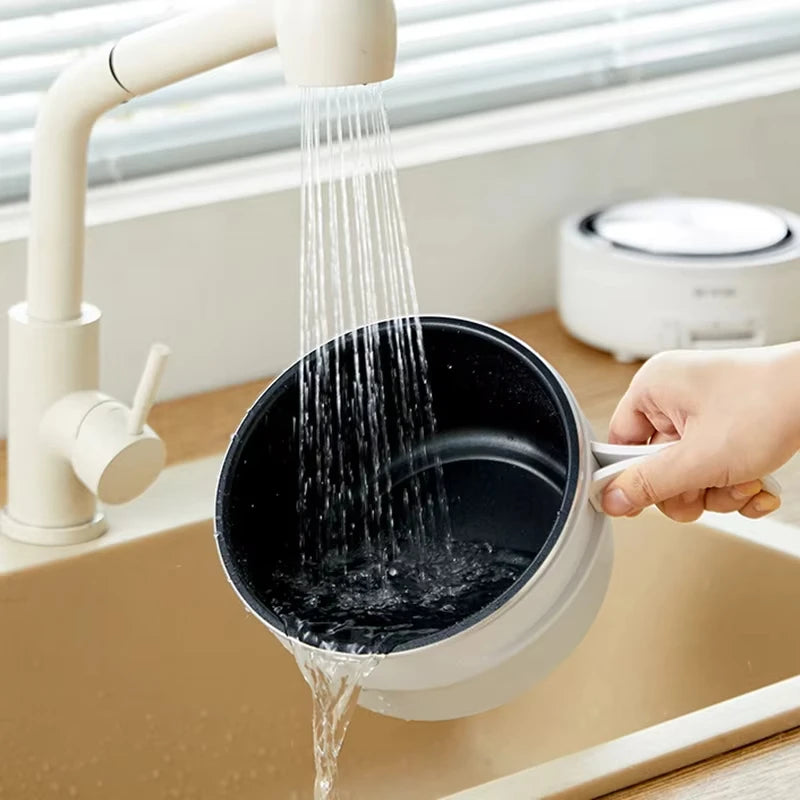 Portable Electric Cooker with Foldable Handle