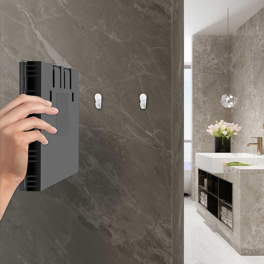 Trifold Adjustable Hanging Mirror With LED Light