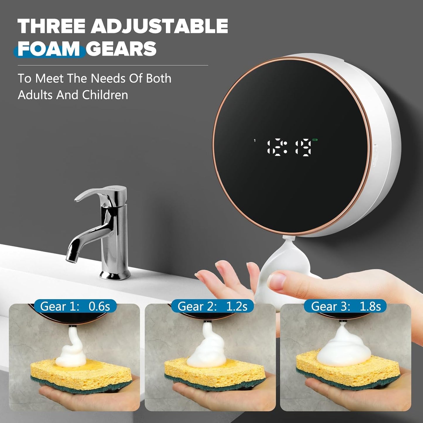 Wall Mounted Automatic Soap Dispenser