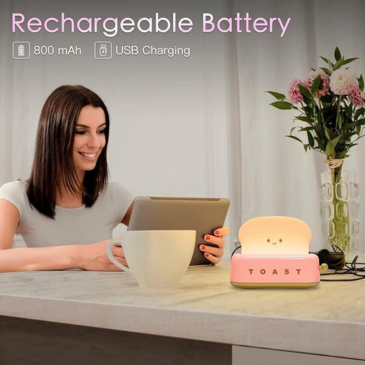 Cute LED Toaster Lamp