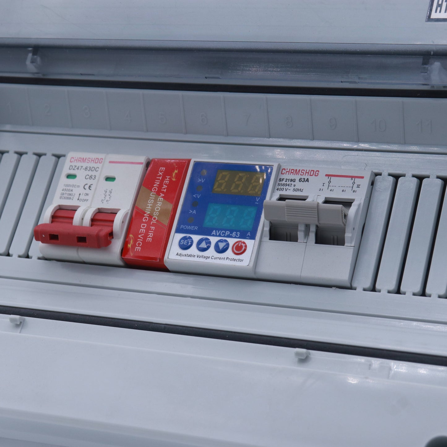 Heat Aerosol Fire Extinguishing Device for Electricity Meter