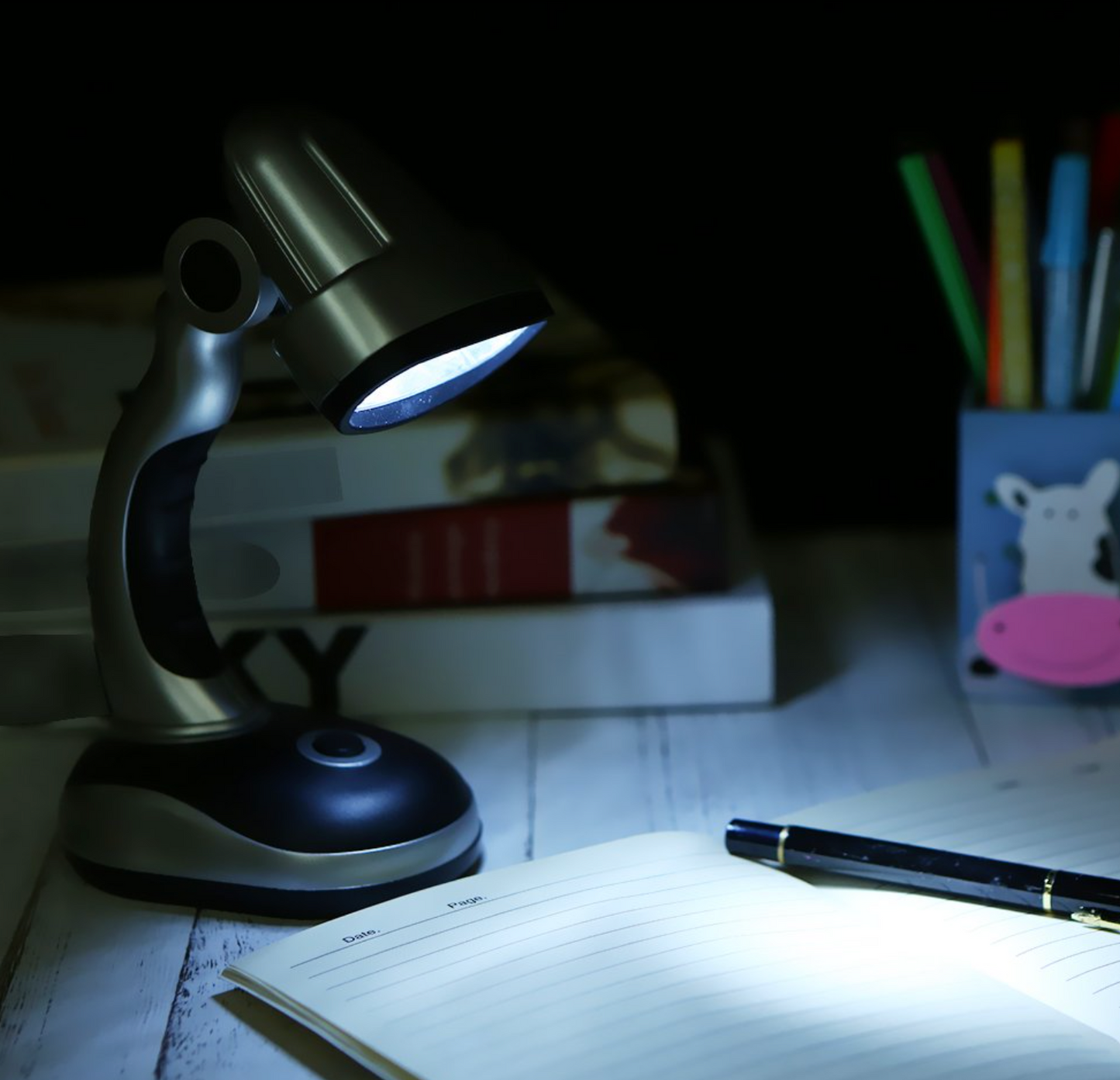 Foldable Desk Light Table Lamp with 12 LEDs