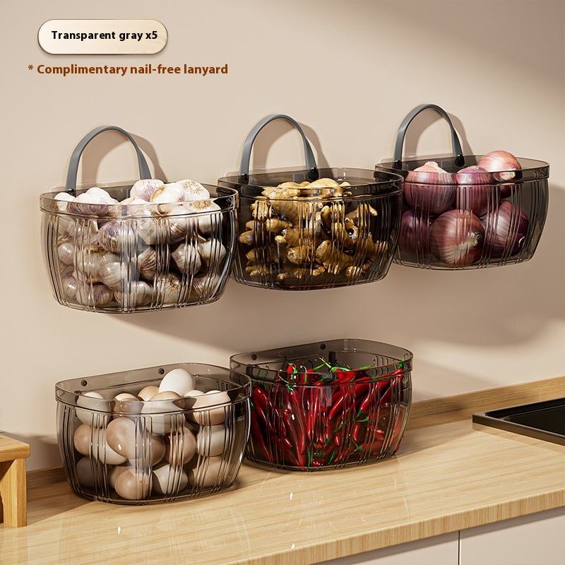 Multifunctional Wall Mounted Storage Basket