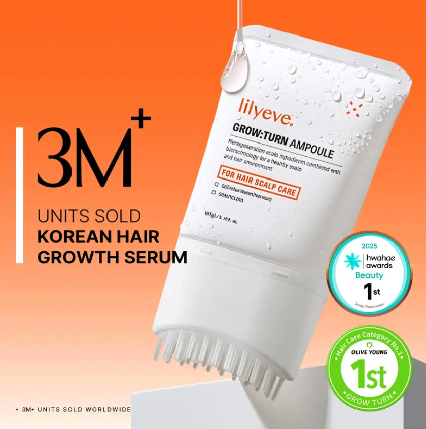 Hair Growth Serum with Built-in Brush