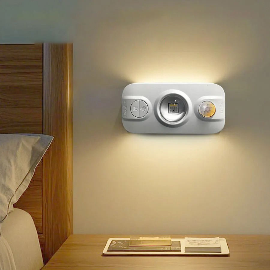 Rechargeable RGB Body Sensor LED Light