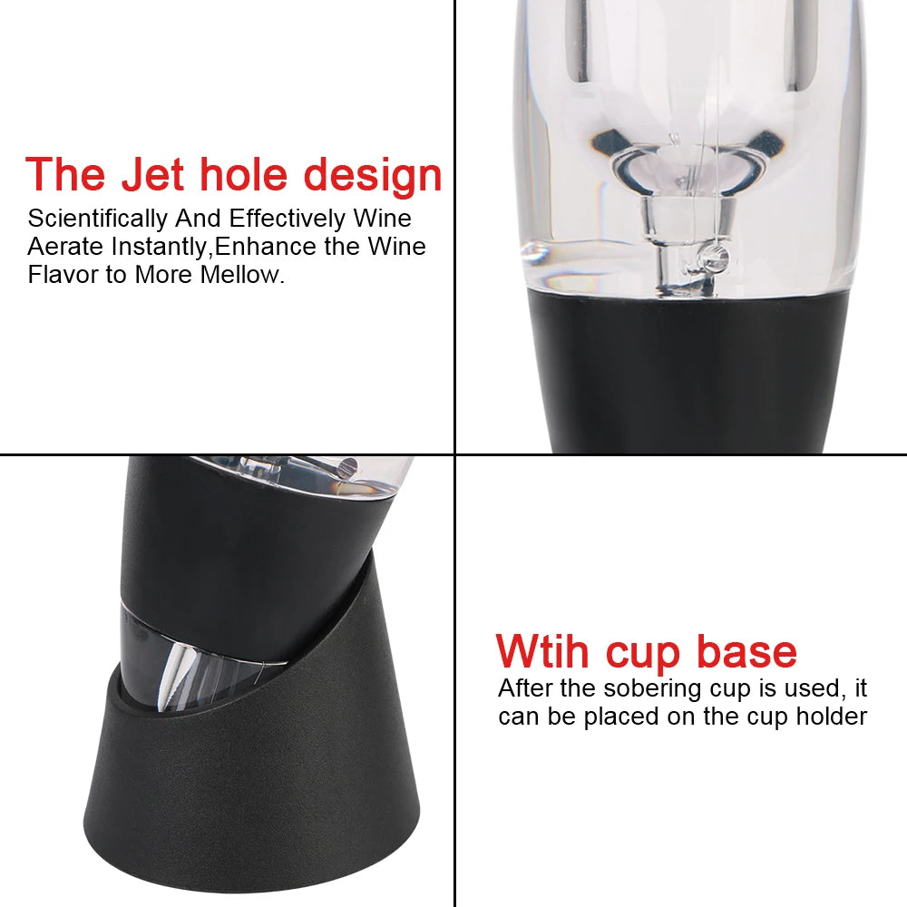 Umbrella Shaped Glass Wine Aerator