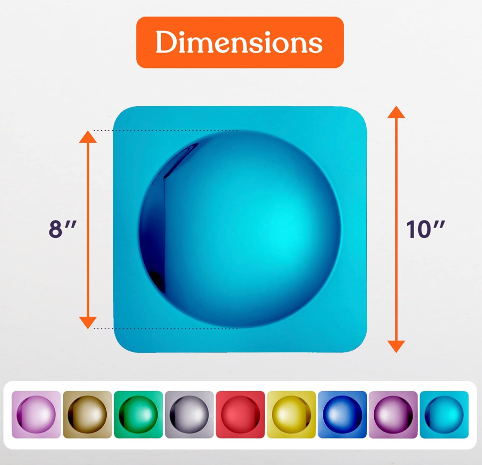 Interactive Acrylic Bubble Wall Mirror