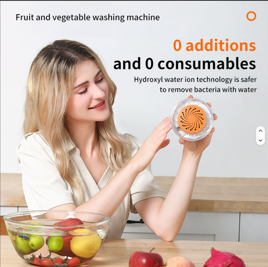 Portable Ozone Food Washer for Fruits