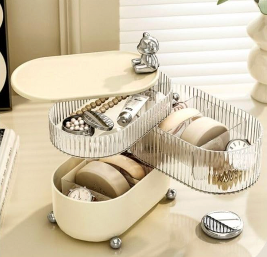 3-Tier Rotating Organiser