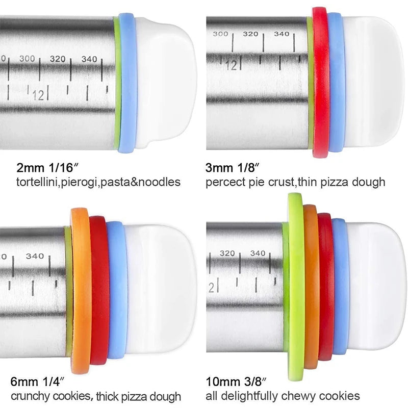 Stainless Steel Rolling Pin