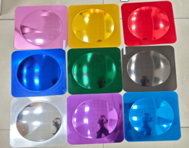 Interactive Acrylic Bubble Wall Mirror
