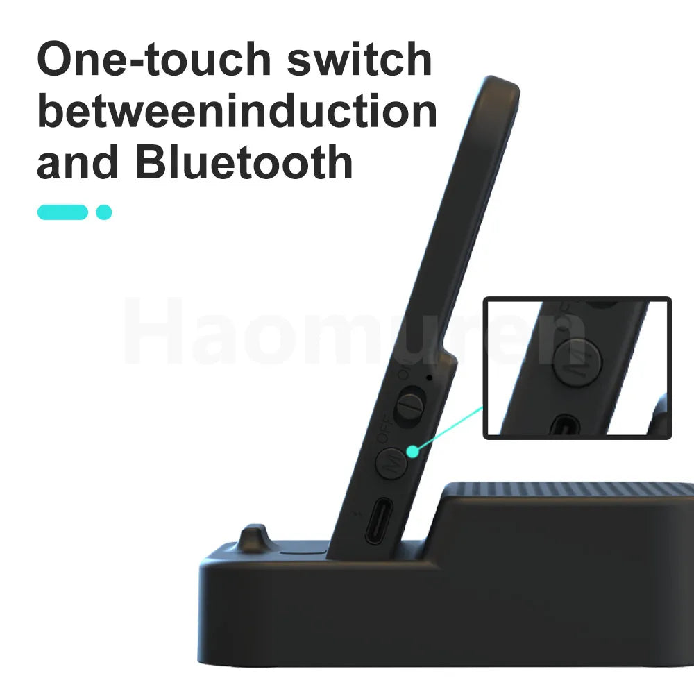 Portable Wireless Induction Speaker With Phone Stand