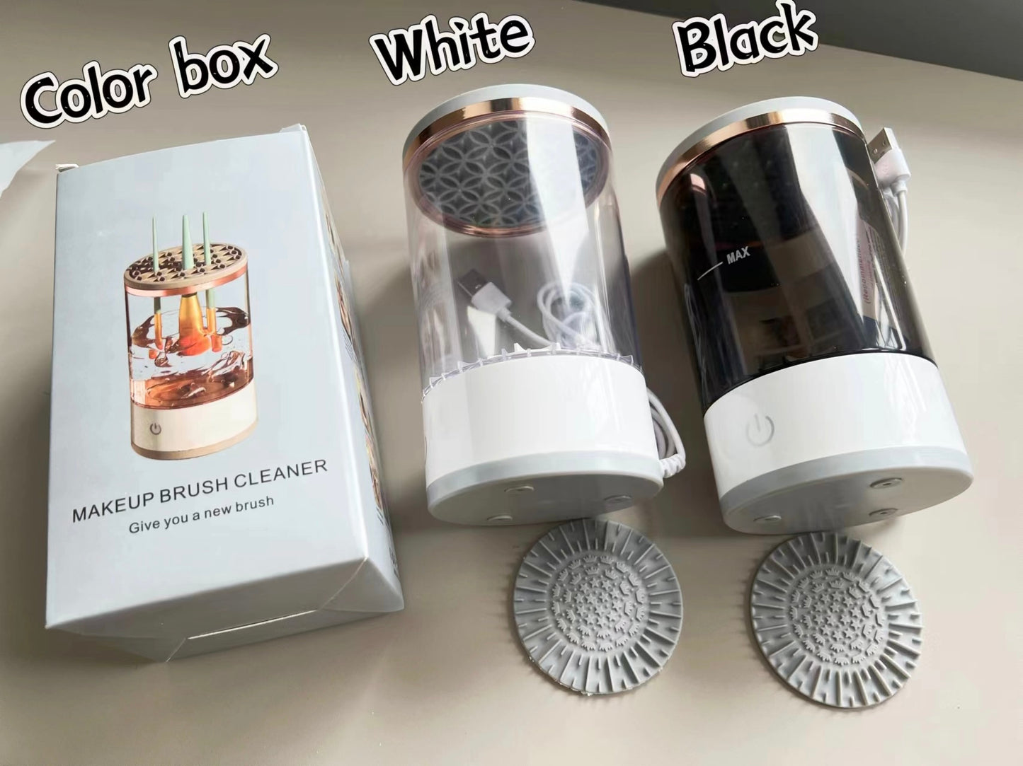 2 In 1 Makeup Brush Cleaner Machine