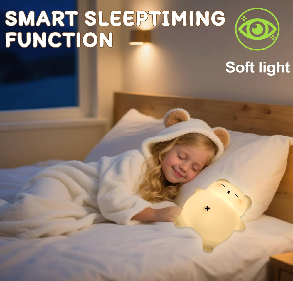 Snore White Bear Pat Lamp