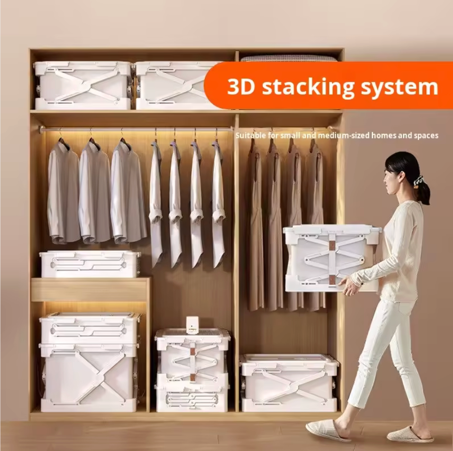 Collapsible Vacuum Storage Box