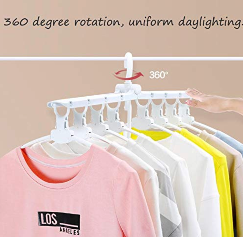 8-in-1 Foldable Multifunctional Magic Cloth Rack