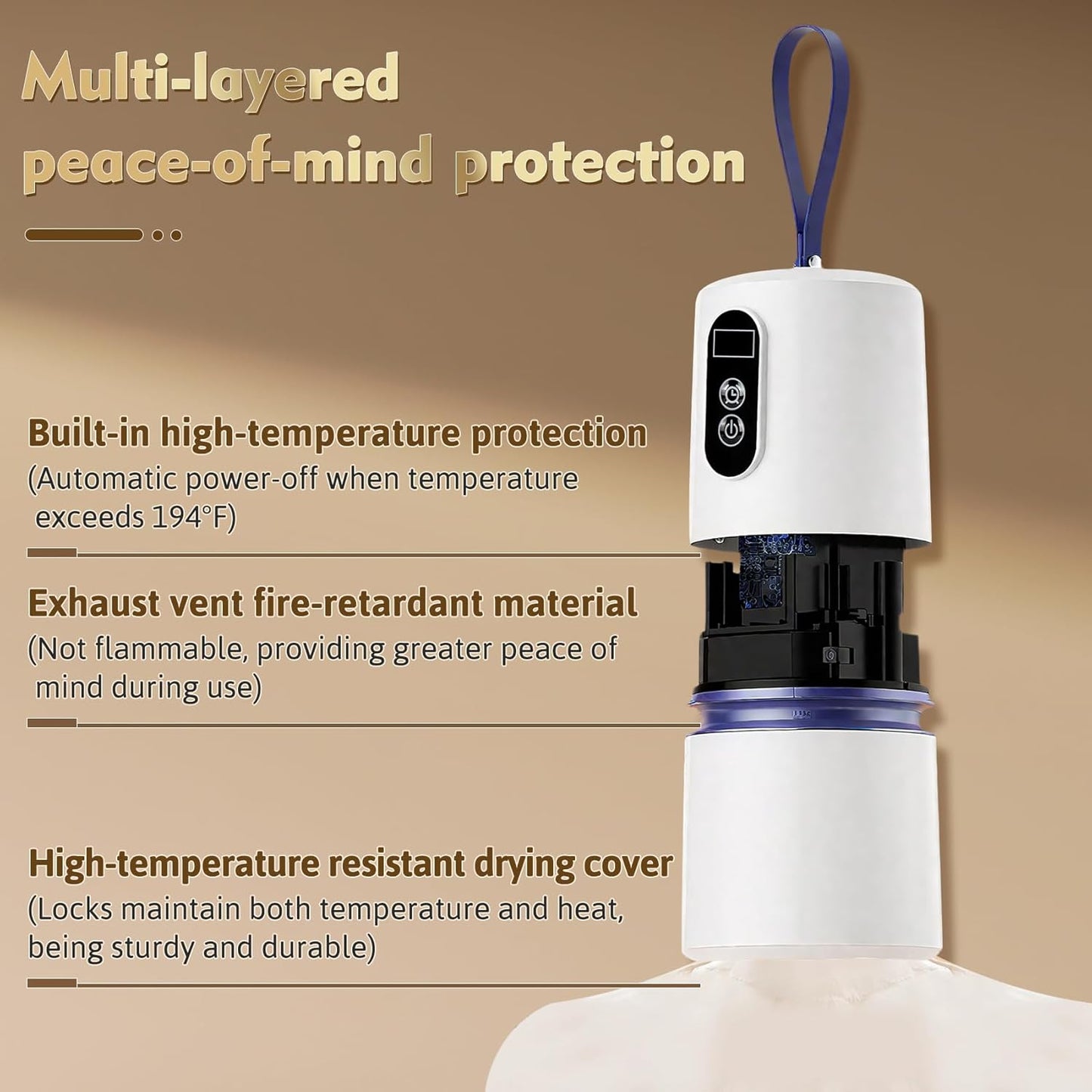 360° Portable Electric Clothes Dryer
