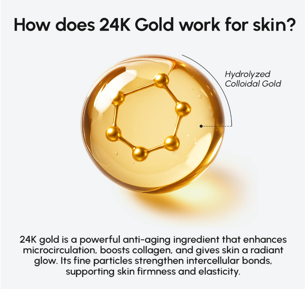 24K Gold & Collagen V-Line Lifting Mask