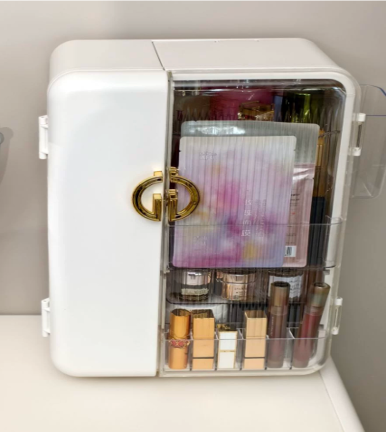 Transparent Vanity Makeup Storage Box