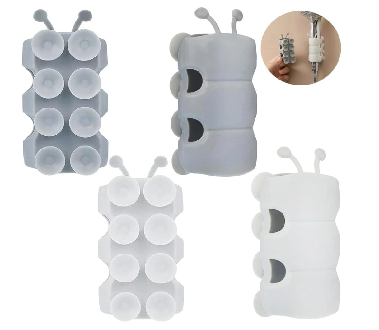 Silicone Shower Head Holder (Pack of 4)