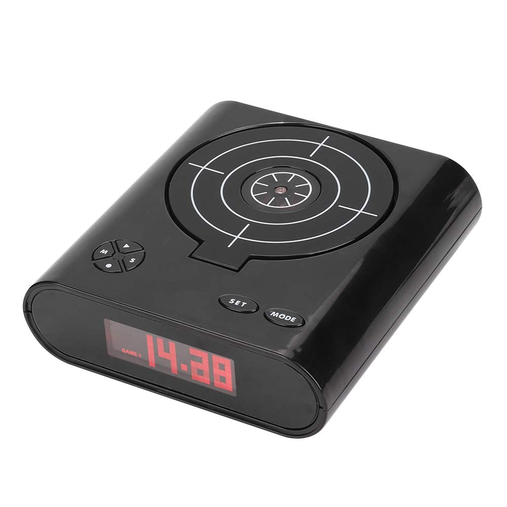 Laser Alarm Clock With Shooting Gun
