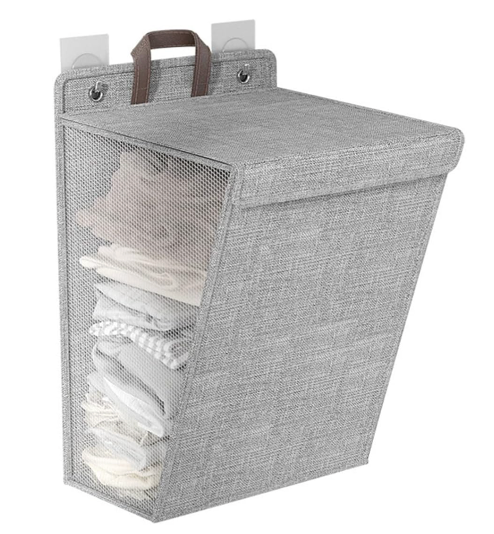 Wall Mounted Folding Laundry Basket