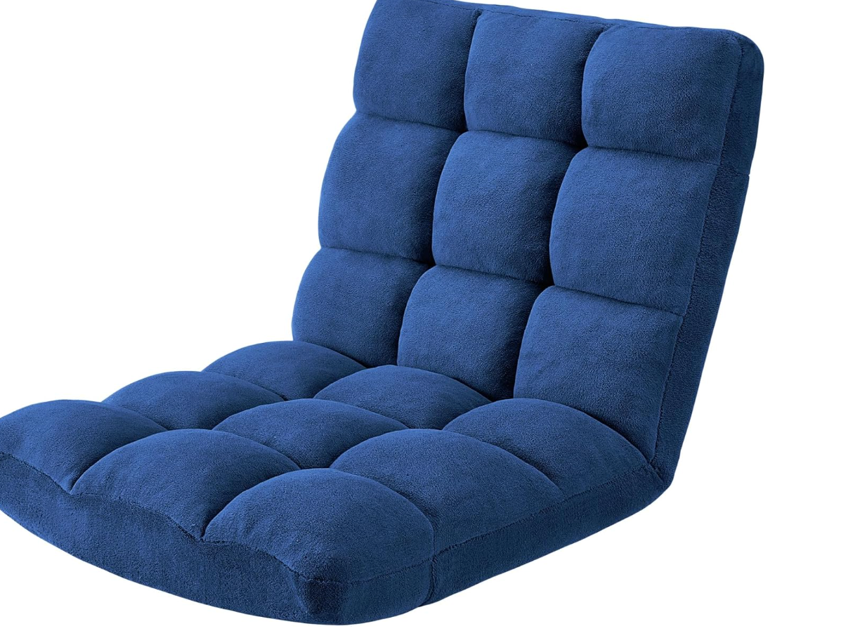 Adjustable 14-Position Folding Floor Sofa Chair