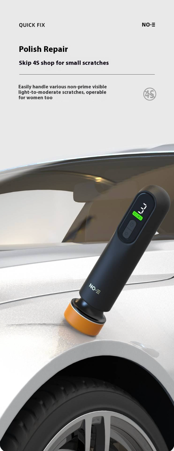 Mini Cordless Car Polishing Machine