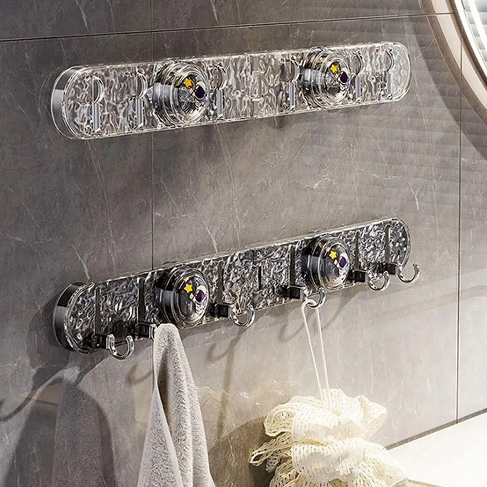Foldable Corner Suction Towel Hook Rack